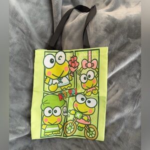 ❤️❤️SANRIO MYSTERY BUNDLE w/ Green Keroppi Shopping Tote Bag